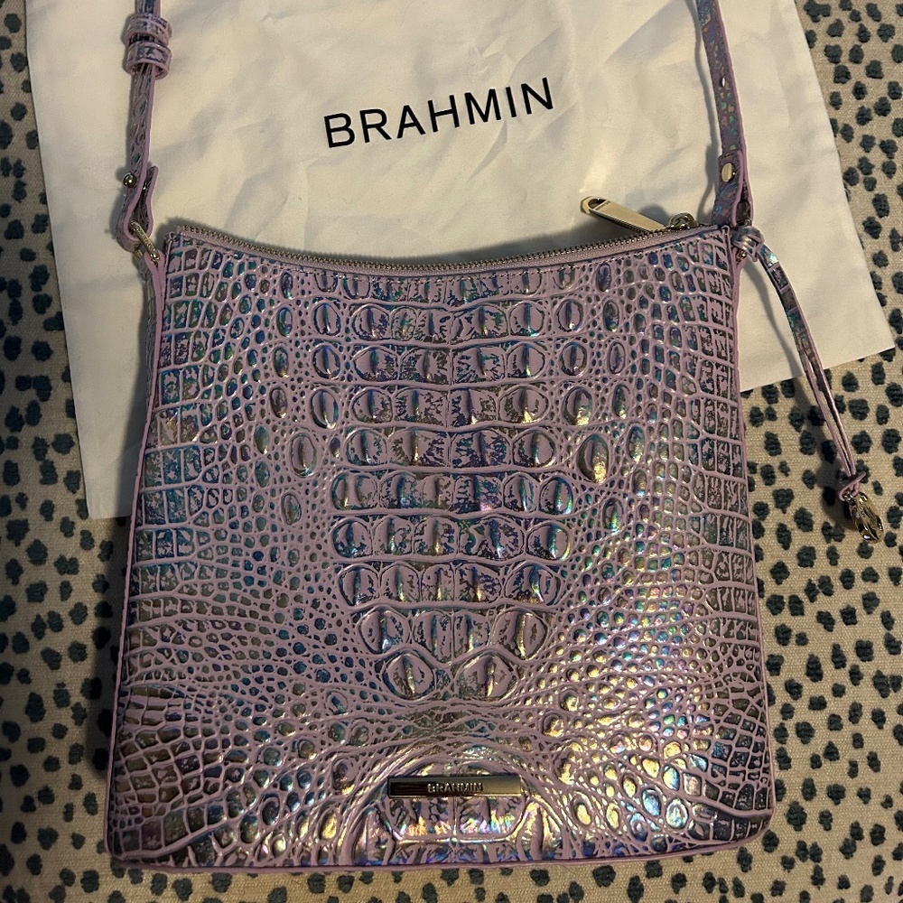 Super Rare Violet Wonderland Brahmin Katie Crossbody